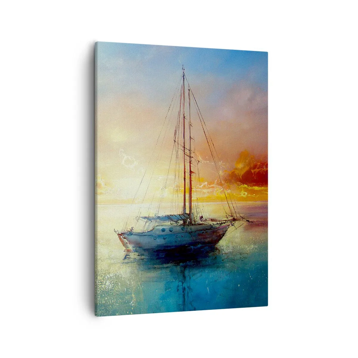 Obraz na plátně - Ve zlatém zálivu - 50x70 cm