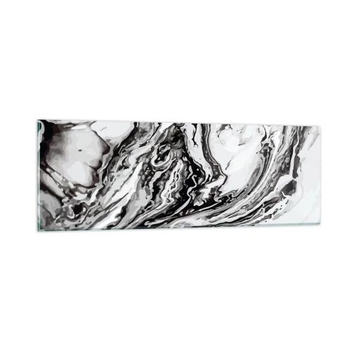Obraz na skle - Na začátku byl chaos - 90x30 cm