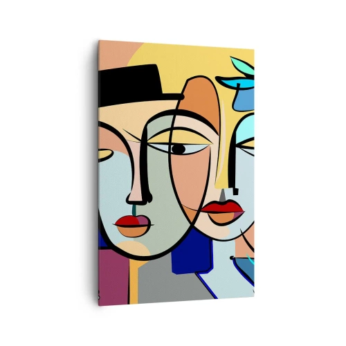 Obraz na plátně - Picassovo randez vous - 80x120 cm