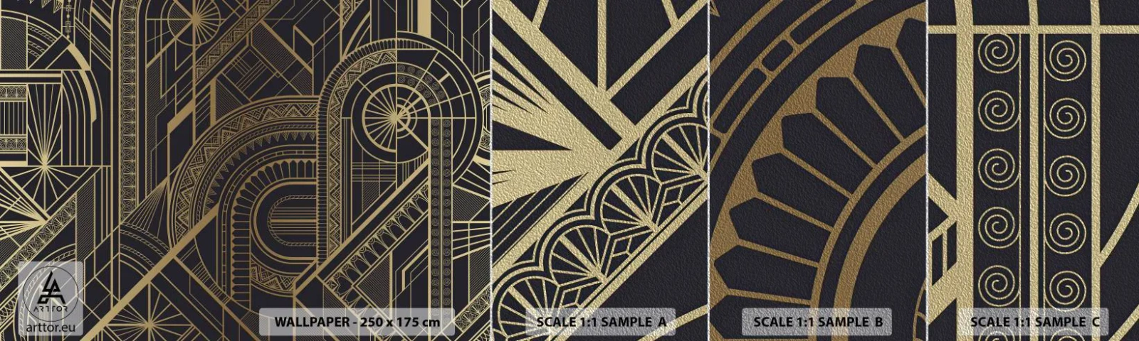 Vzor Fototapety Premium Sand - Koncepty, nápady, plány - Abstrakce, Kus, Ornament - 100x30 cm