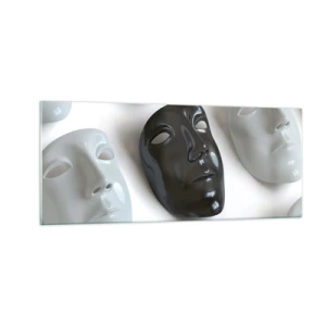 Obraz na skle - Jak se odlišit? - 100x40 cm