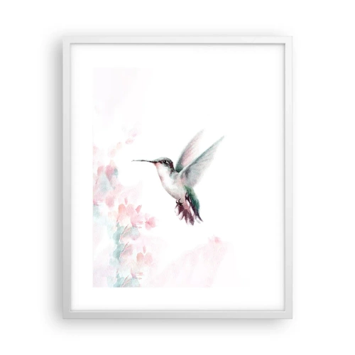 Plakát v bílém rámu - Mávání - 40x50 cm