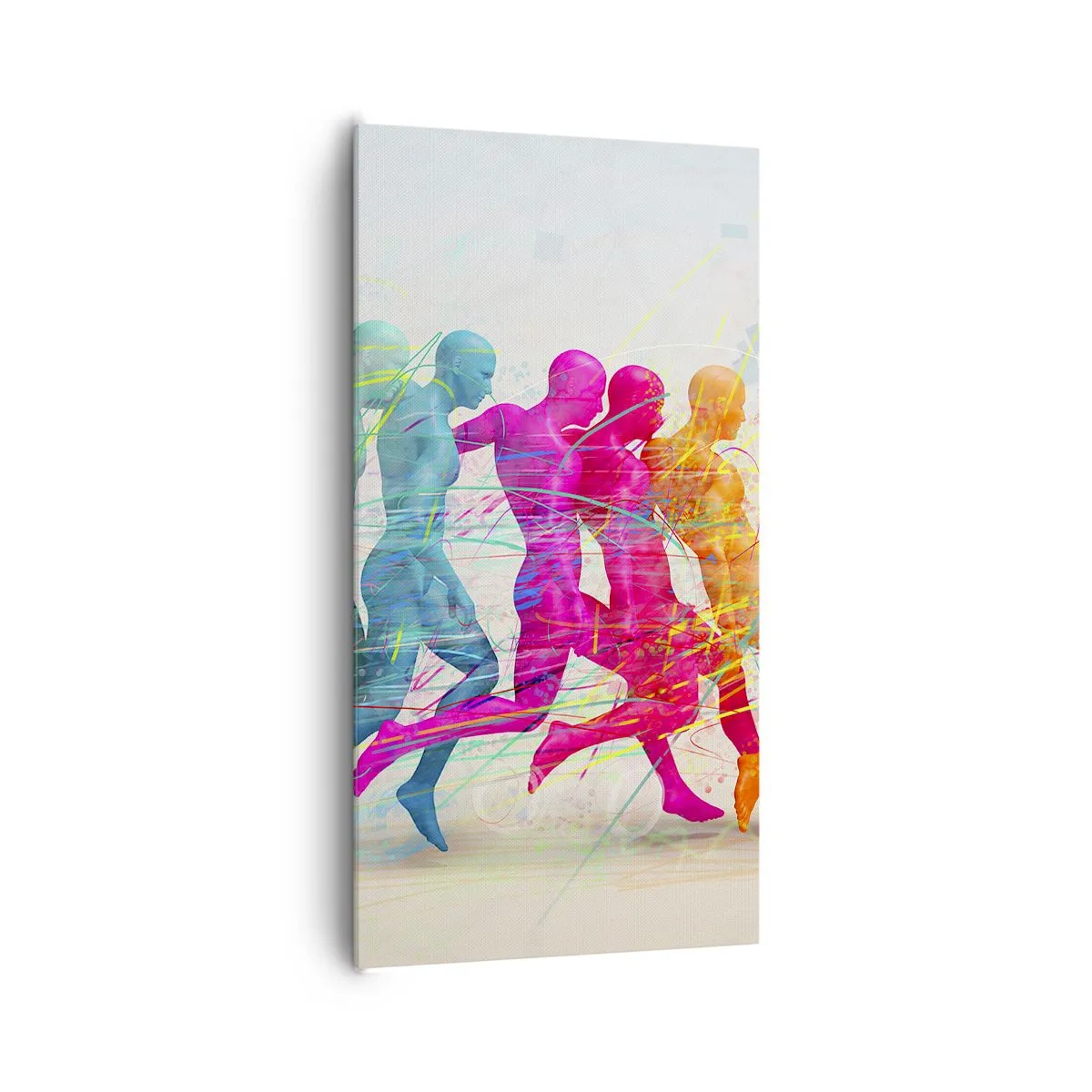 Obraz na plátně - Harmonie pohybu - 65x120 cm