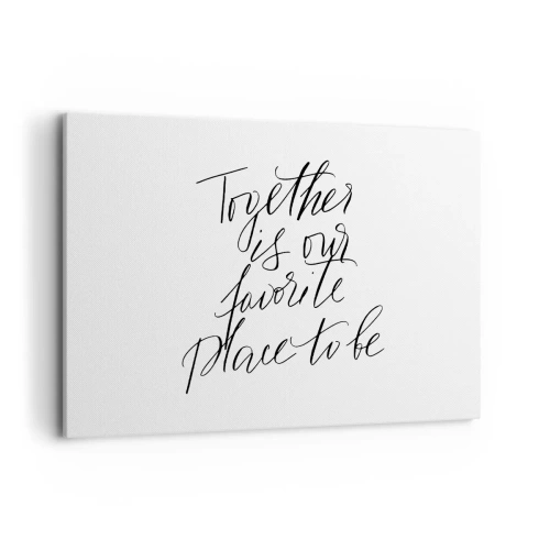 Obraz na plátně - Cítíte to také? - 120x80 cm