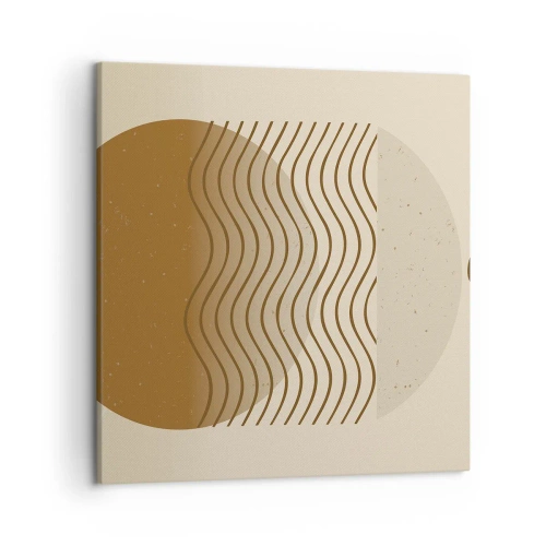 Obraz na plátně - O původu geometrických obrazců - 50x50 cm