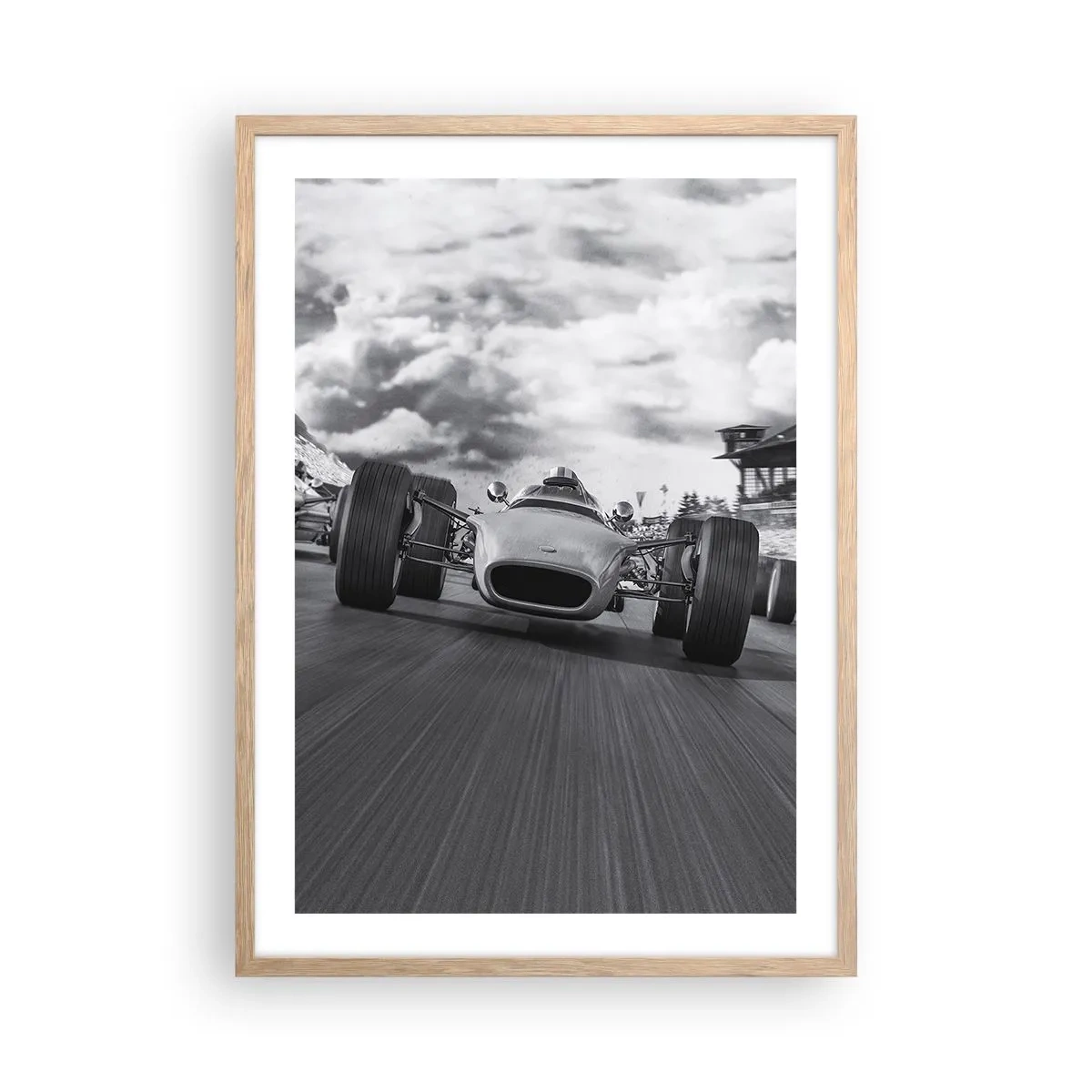 Plakát v rámu světlý dub - Tohle je síla! - 50x70 cm