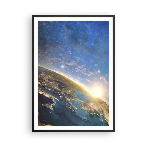 Plakát v černém rámu - Podívejme se na sebe s odstupem - 70x100 cm