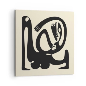 Obraz na plátně - Téměř Picasso - 50x50 cm