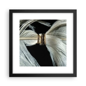 Plakát v černém rámu - …a neopustím tě…. - 30x30 cm