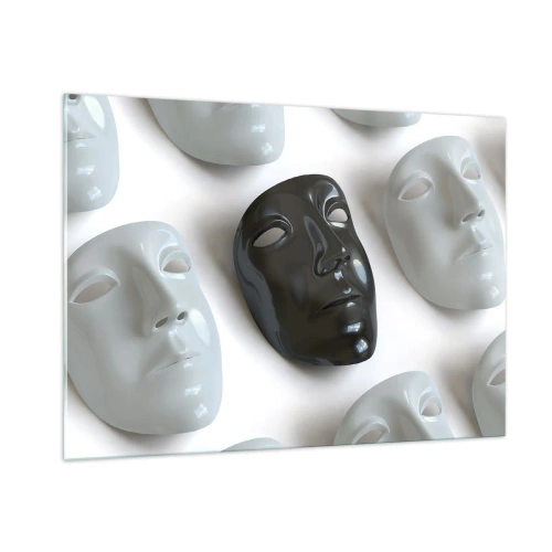 Obraz na skle - Jak se odlišit? - 100x70 cm