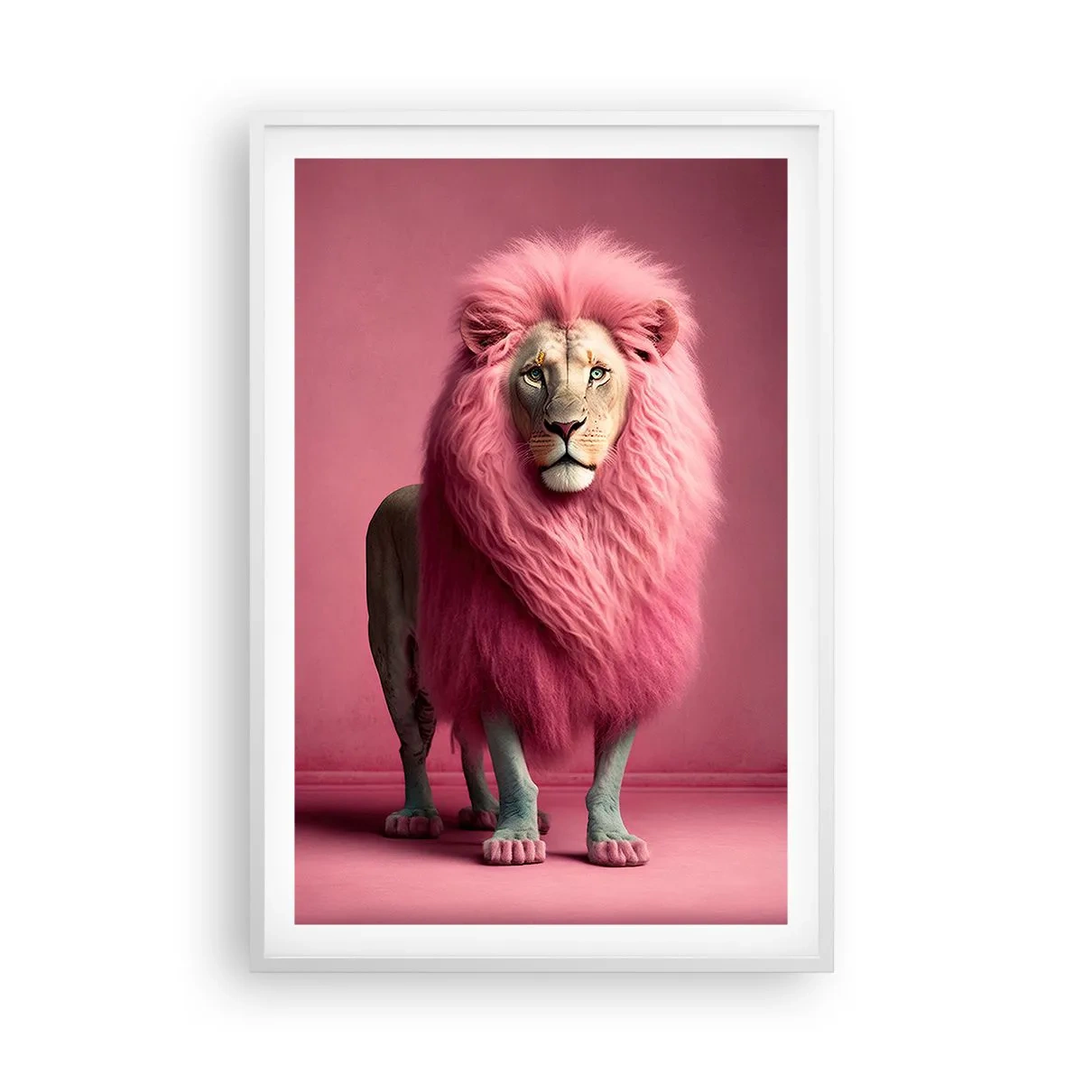 Plakát v bílém rámu - A už se nebojíš - 61x91 cm