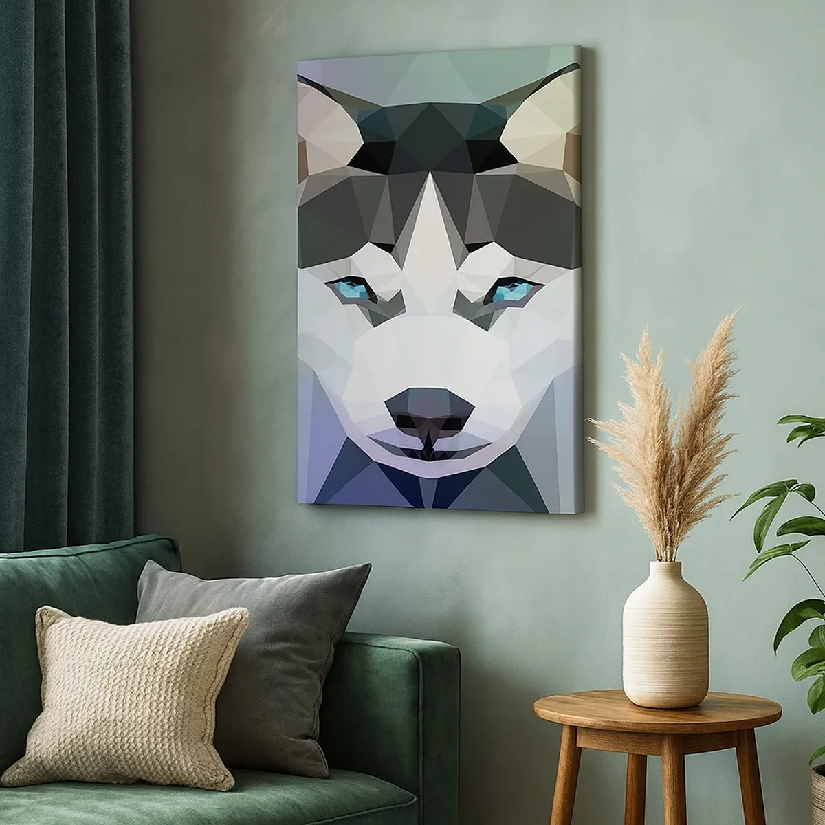 Obraz na plátně - Vzpomínka na sníh na severu - 50x70 cm