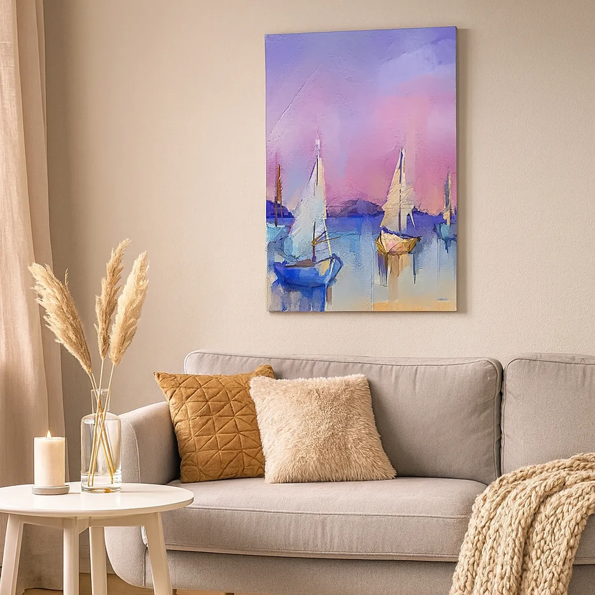 Obraz na plátně - Směr: široké vody - 50x70 cm