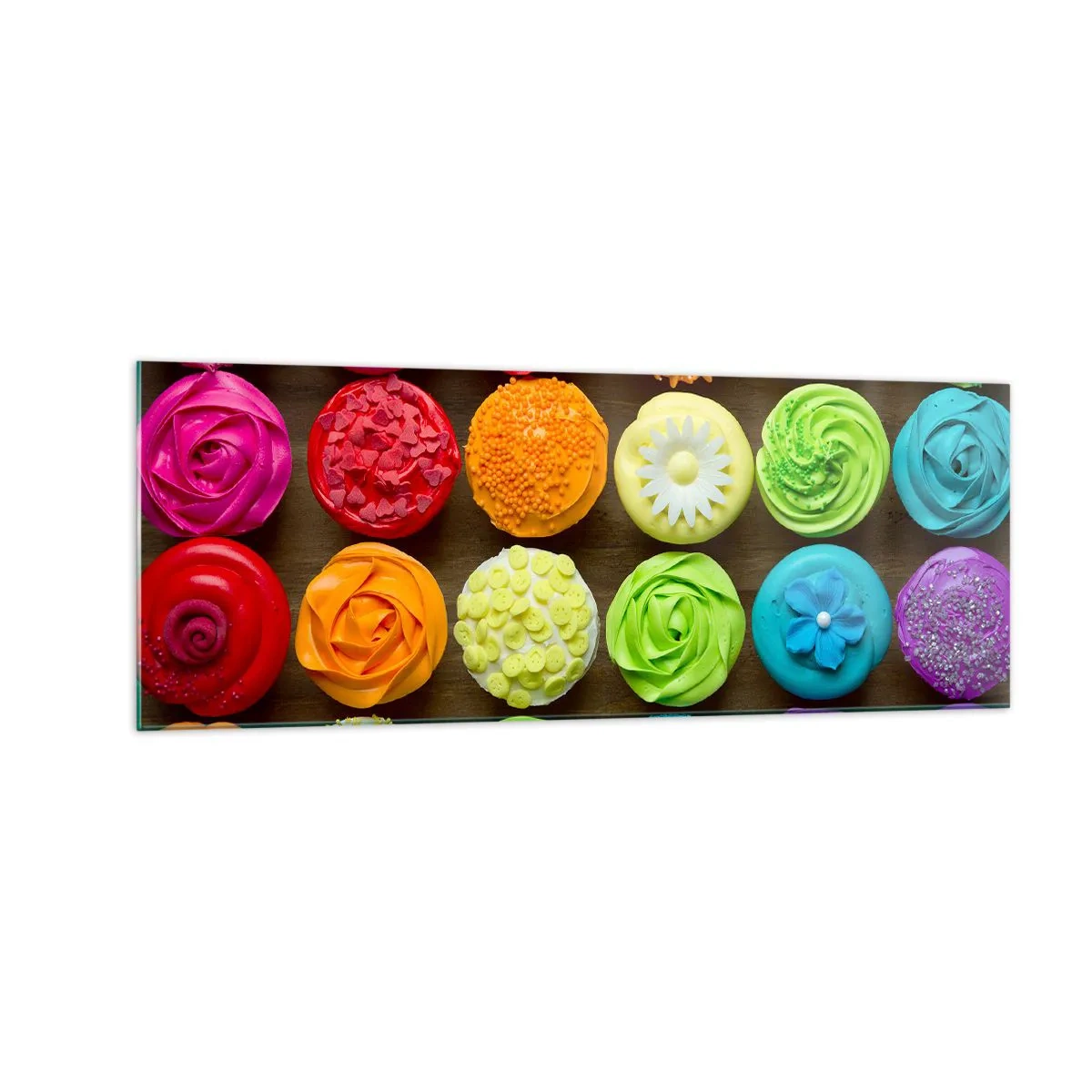 Obraz na skle - Každé jiné - všechny skvělé - 140x50 cm