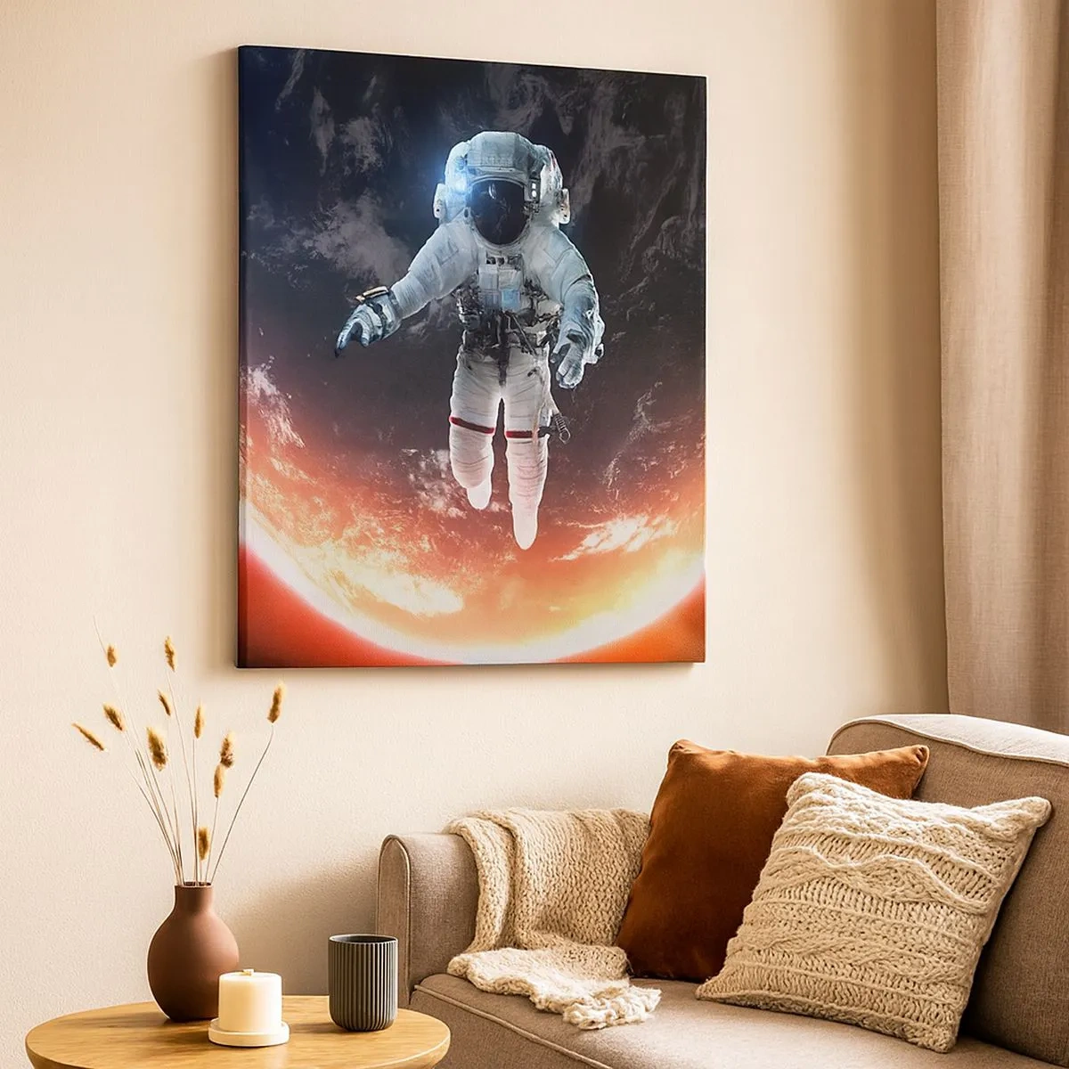 Obraz na plátně - Mohu zůstat ještě chvilku? - 30x30 cm