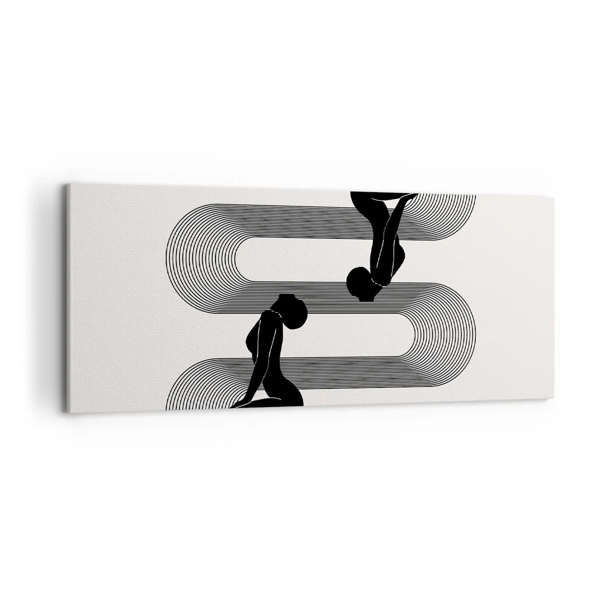 Obraz na plátně - Smyslná symetrie - 120x50 cm