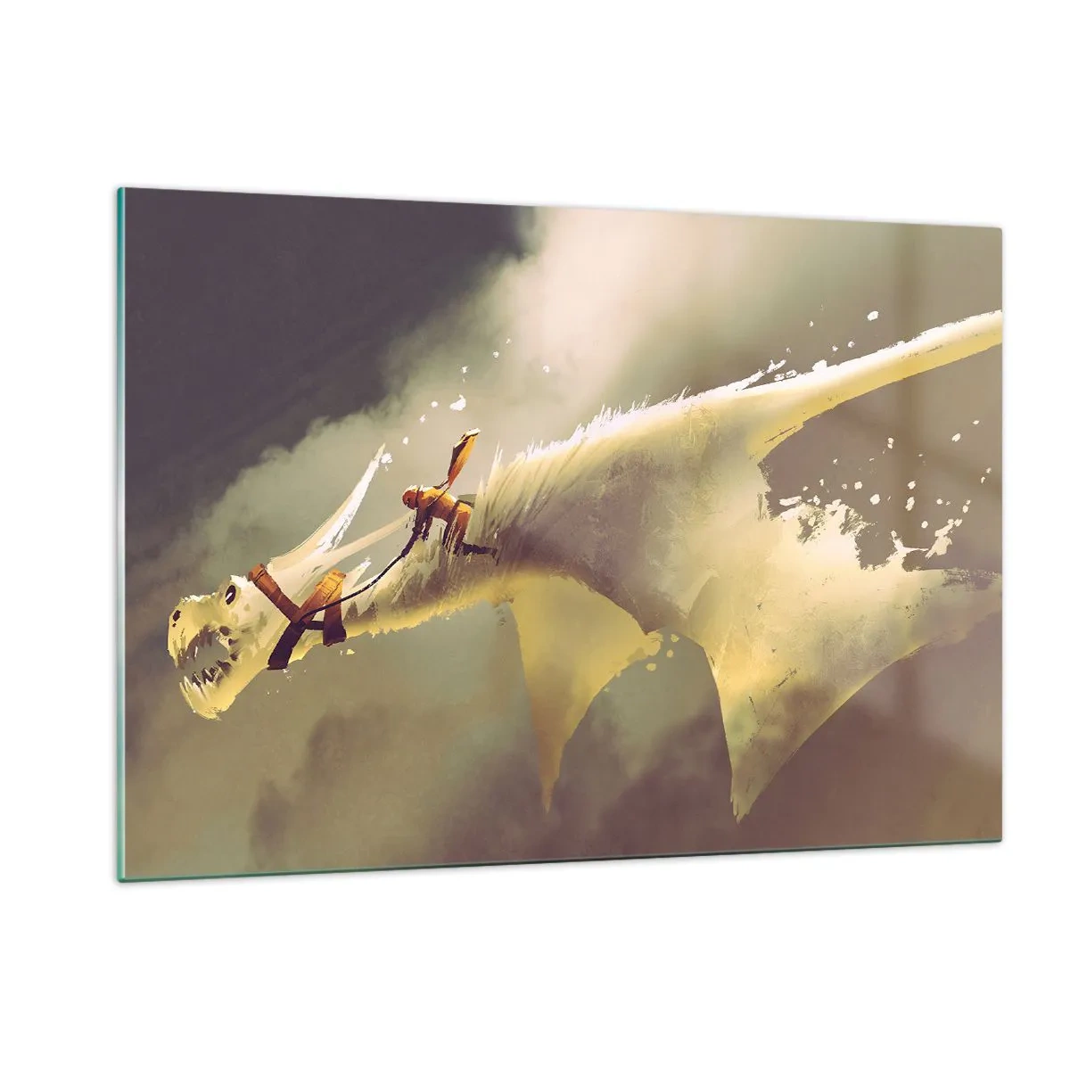 Obraz na skle - Zachránit svět - 120x80 cm