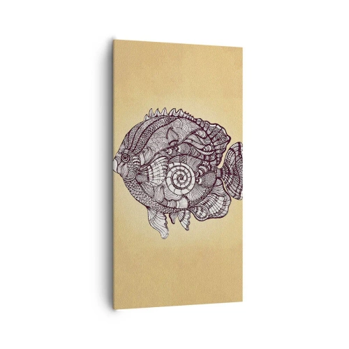 Obraz na plátně - Z oceánu ornamentů - 65x120 cm