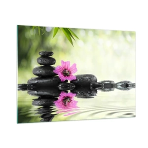 Obraz na skle - Čas pro duši - 100x70 cm
