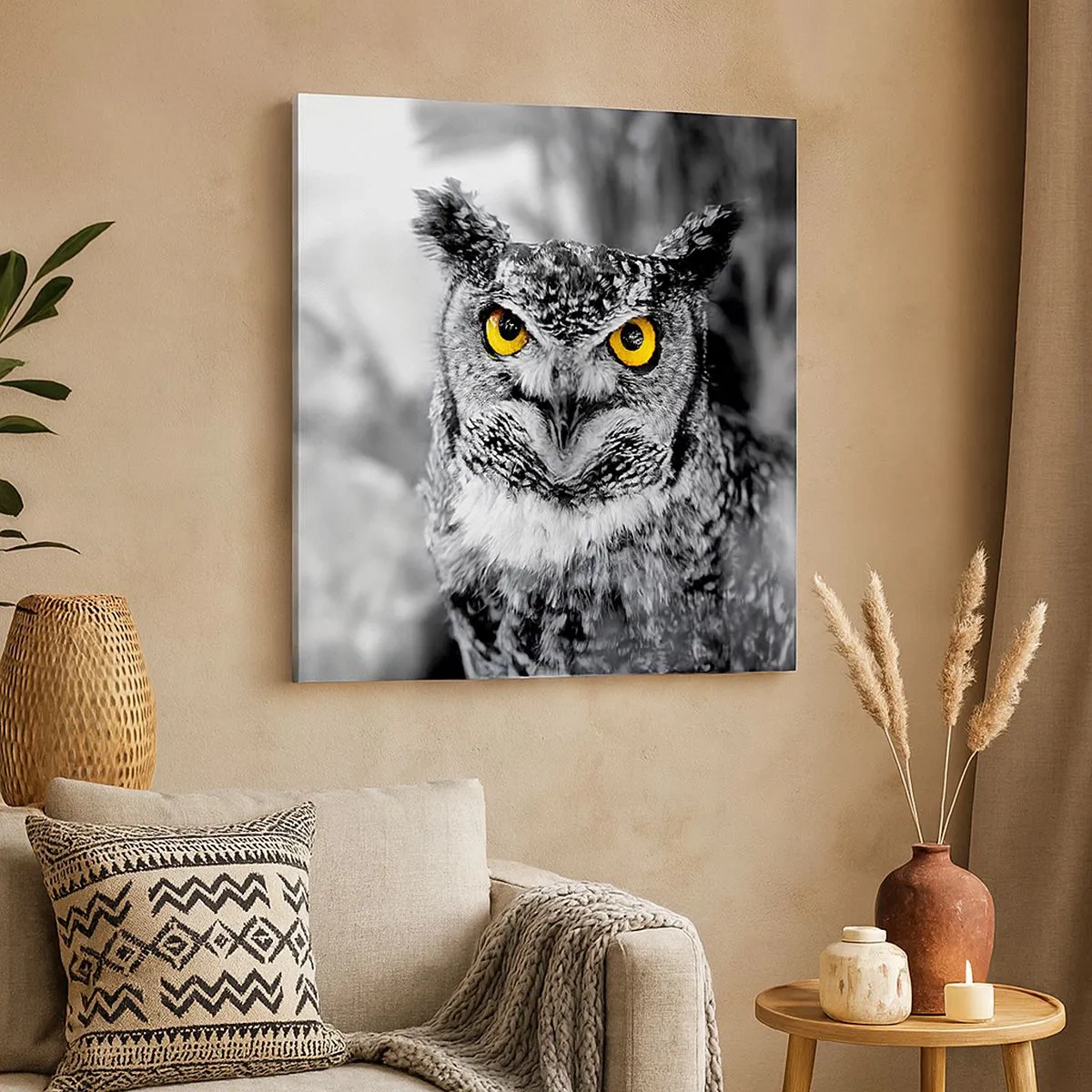 Obraz na plátně - Nic se neschová - 30x30 cm