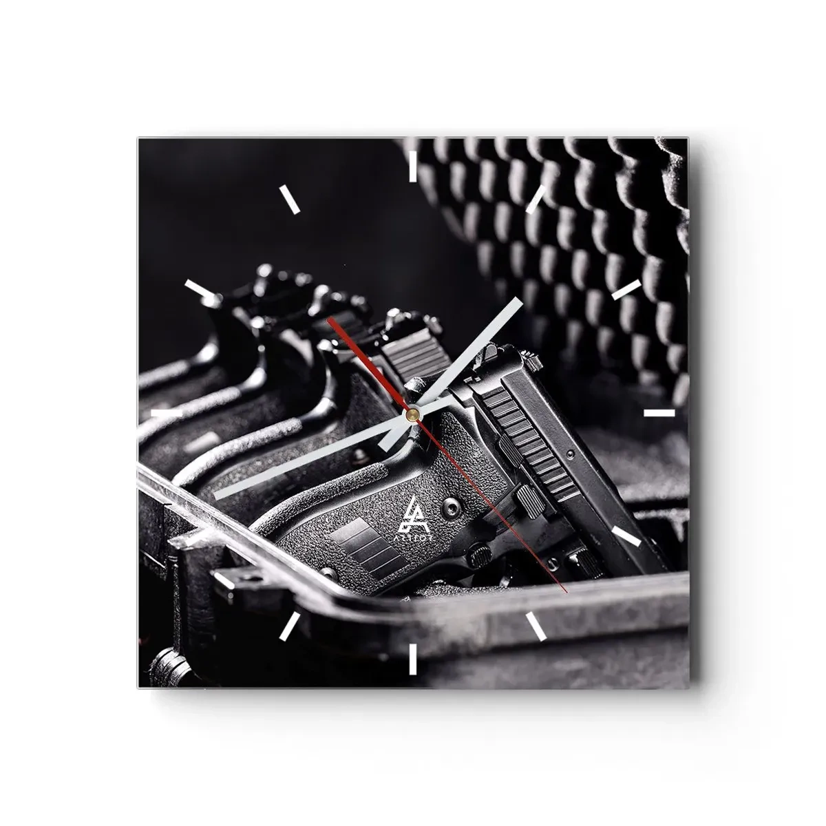 Nástěnné hodiny - Mužský sport - 40x40 cm