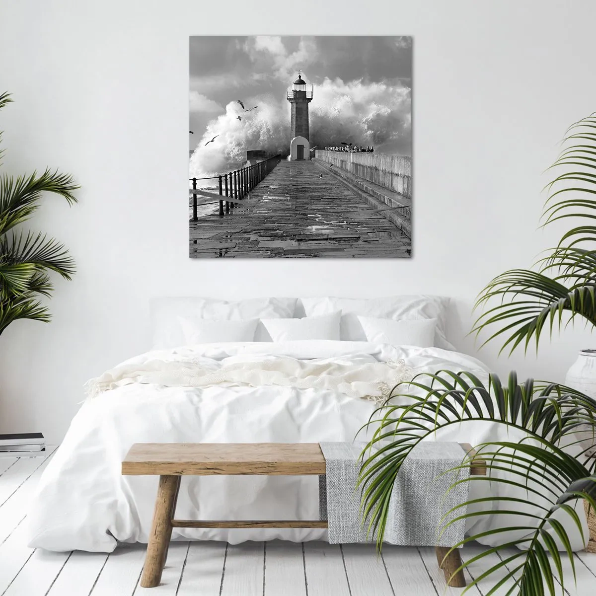 Obraz na plátně - Nebojácná - 70x70 cm