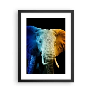 Plakát v černém rámu - Výstřední muž, ale ne podivín - 30x40 cm