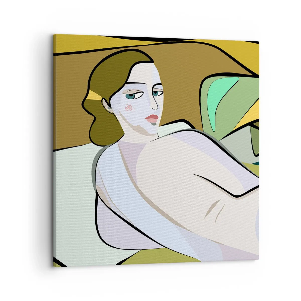 Obraz na plátně - Intimní portrét - 50x50 cm