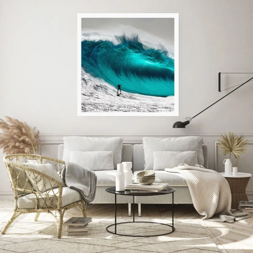 Plakát - Výzva přijata - 30x30 cm