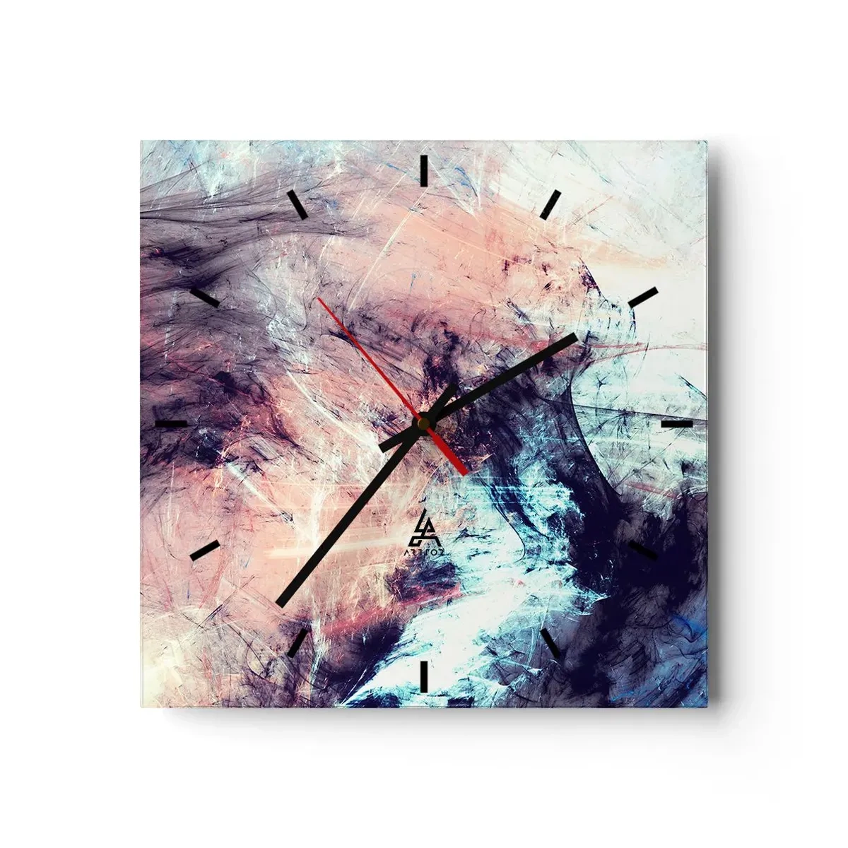Nástěnné hodiny - Vnímej vítr - 30x30 cm