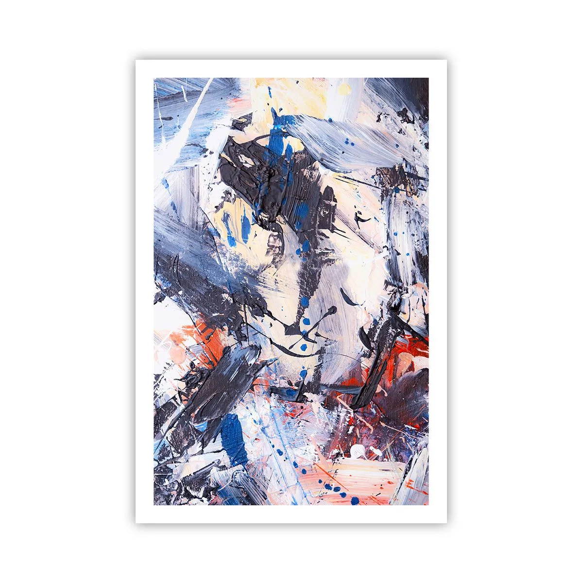Plakát - Bláznivý tanec abstrakce - 61x91 cm