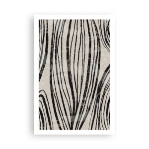 Plakát - Močál s liniemi - 61x91 cm