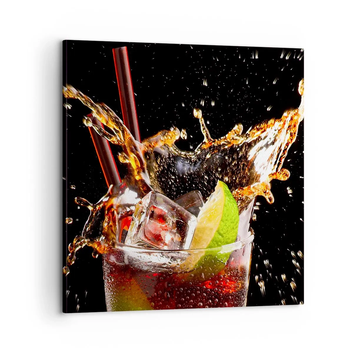 Obraz na plátně - Radost a energie barev - 60x60 cm