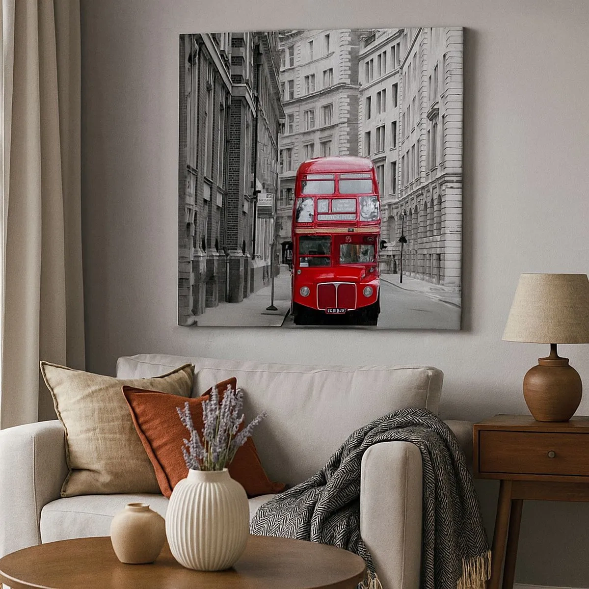 Obraz na plátně - Všednost nemusí být šedá - 30x30 cm