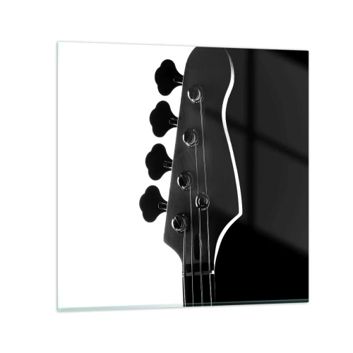 Obraz na skle - Rockové ticho  - 40x40 cm