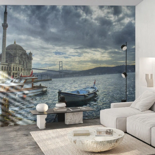 Fototapeta Premium Canvas - Na rozmezí světů - Město, Istanbul, Turecko - 300x210 cm