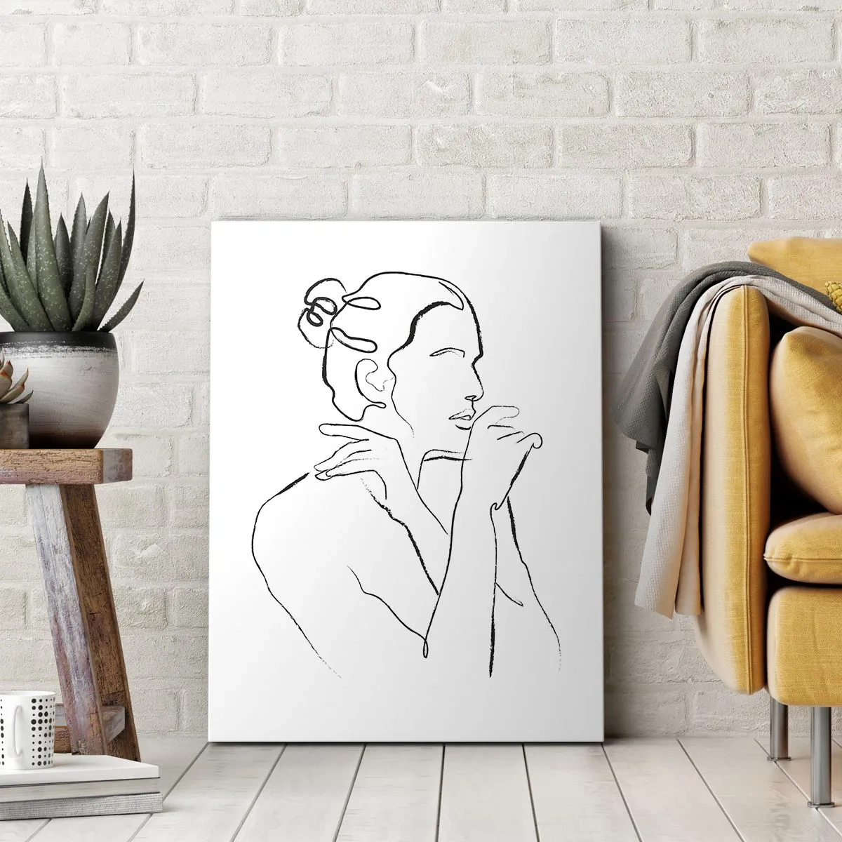 Obraz na plátně - Akt: smyslné tajemství - 80x120 cm