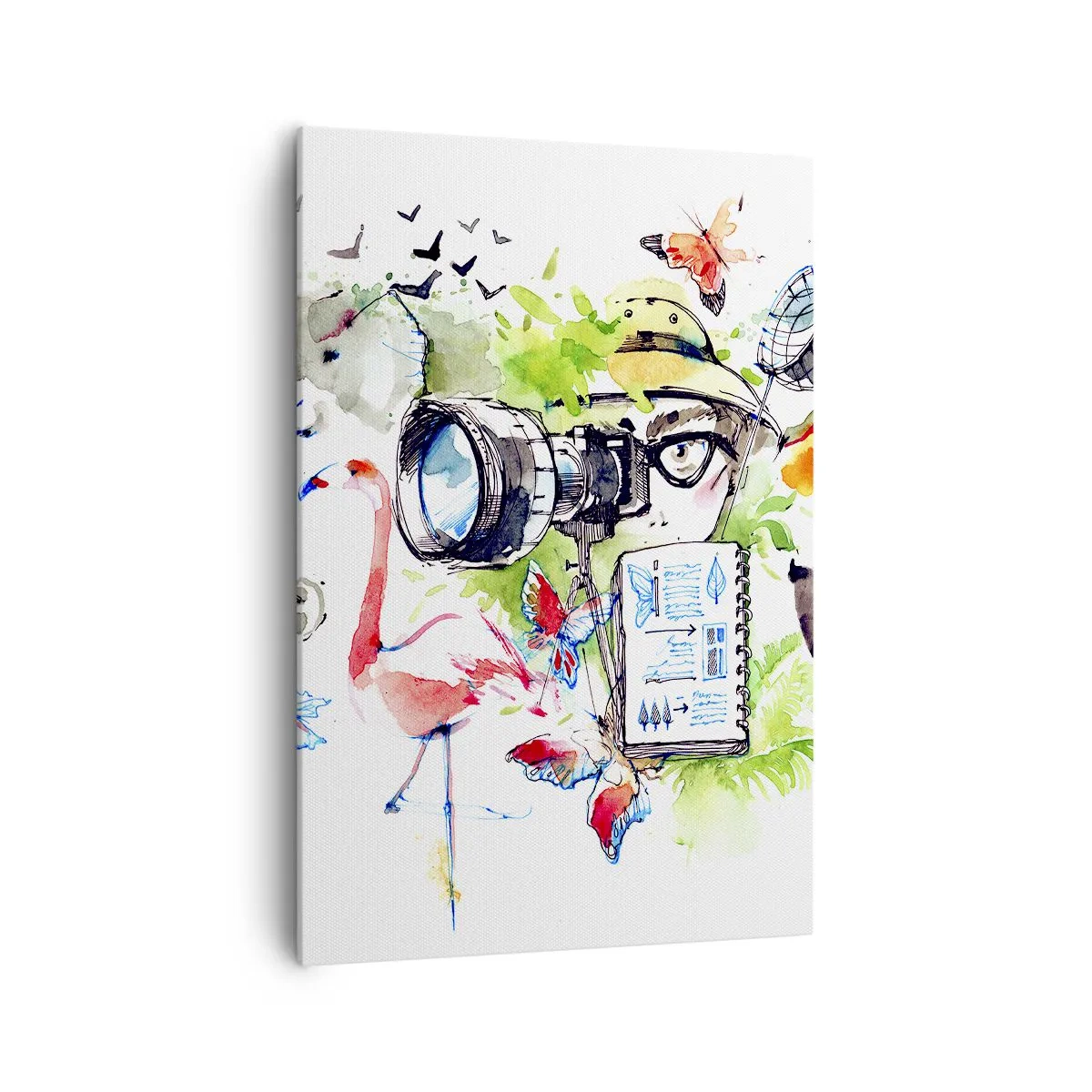 Obraz na plátně - Objektivem cestovatele - 70x100 cm