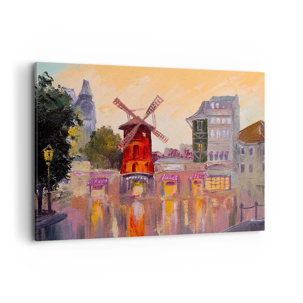 Obraz na plátně - Pařížské ikony – Moulin Rouge - 100x70 cm