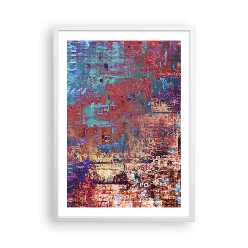 Plakát v bílém rámu - Paměť a zapomnění - 50x70 cm