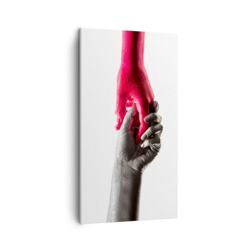 Obraz na plátně - Spolu i když jsme odlišní - 45x80 cm
