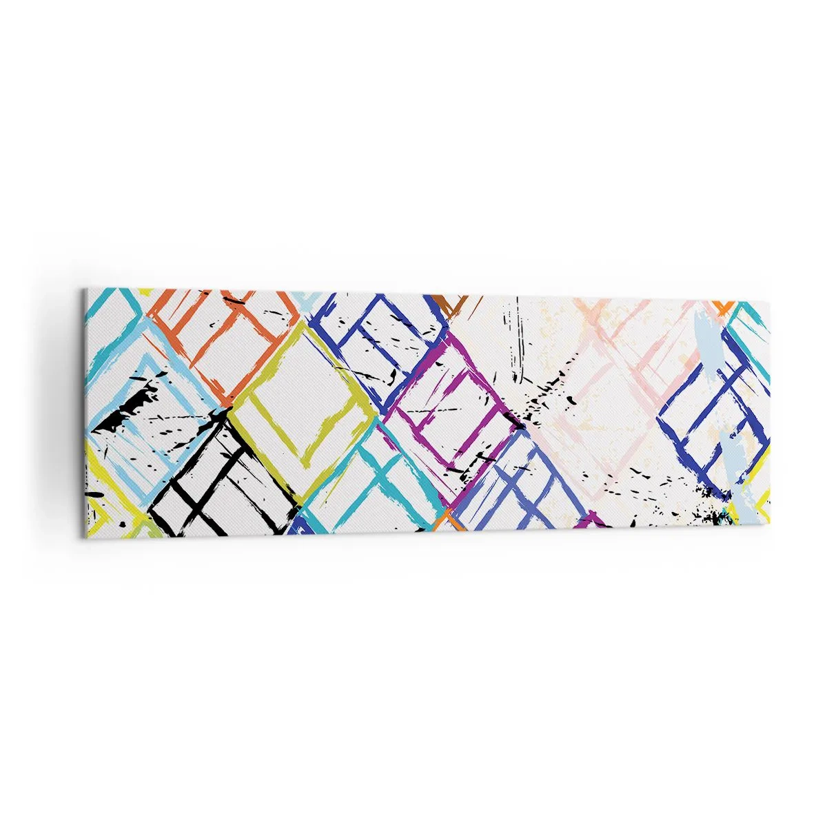 Obraz na plátně - Buňky k pronájmu - 160x50 cm