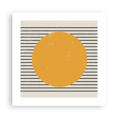Plakát - Síla jednoduchosti - 40x40 cm