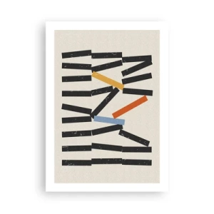 Plakát - Domino – kompozice - 50x70 cm