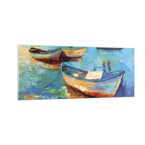 Obraz na skle - V jižním zálivu - 100x40 cm