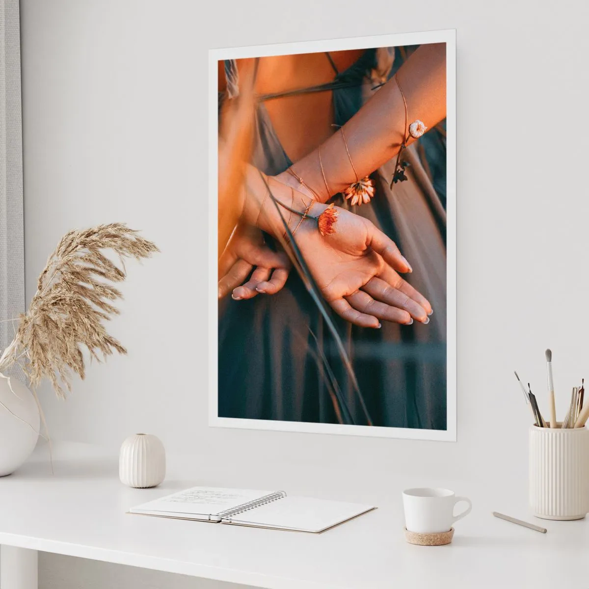 Plakát - Propojená s přírodou - 61x91 cm