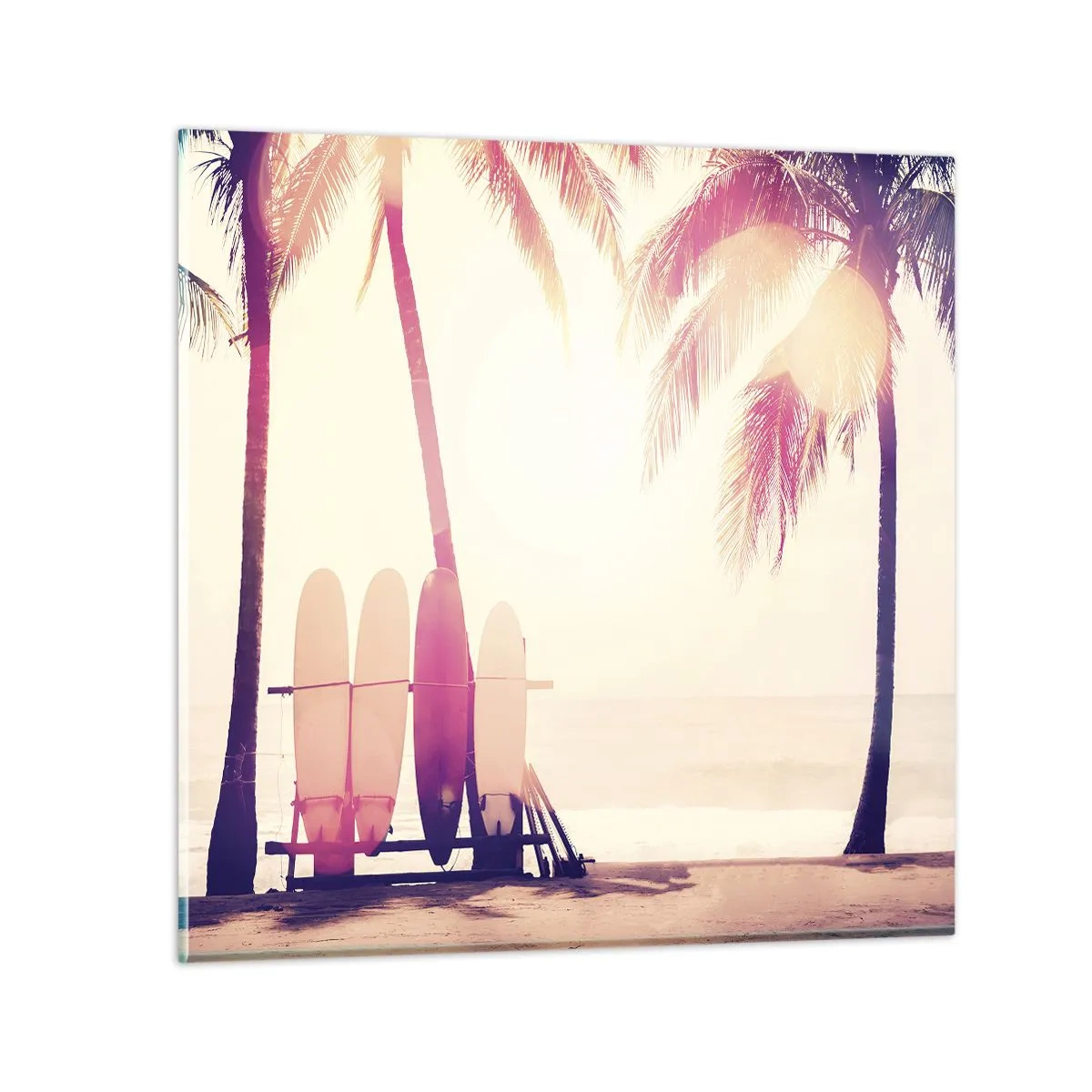 Obraz na skle - Bude to skvělý den - 40x40 cm