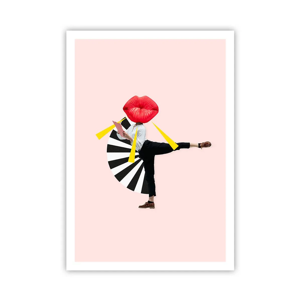 Plakát - Surrealistický pop-art - 70x100 cm