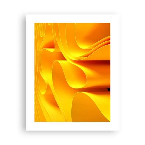 Plakát - Jako sluneční vlny - 40x50 cm