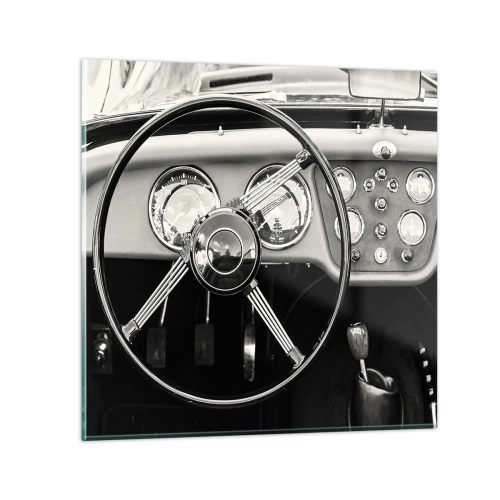 Obraz na skle - Sen sběratele - 70x70 cm